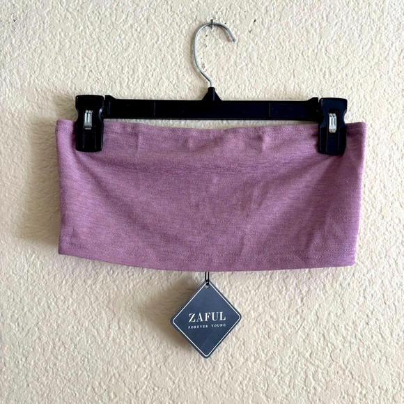 Zaful Purple Mini Pencil Crop Top - Picture 1 of 6